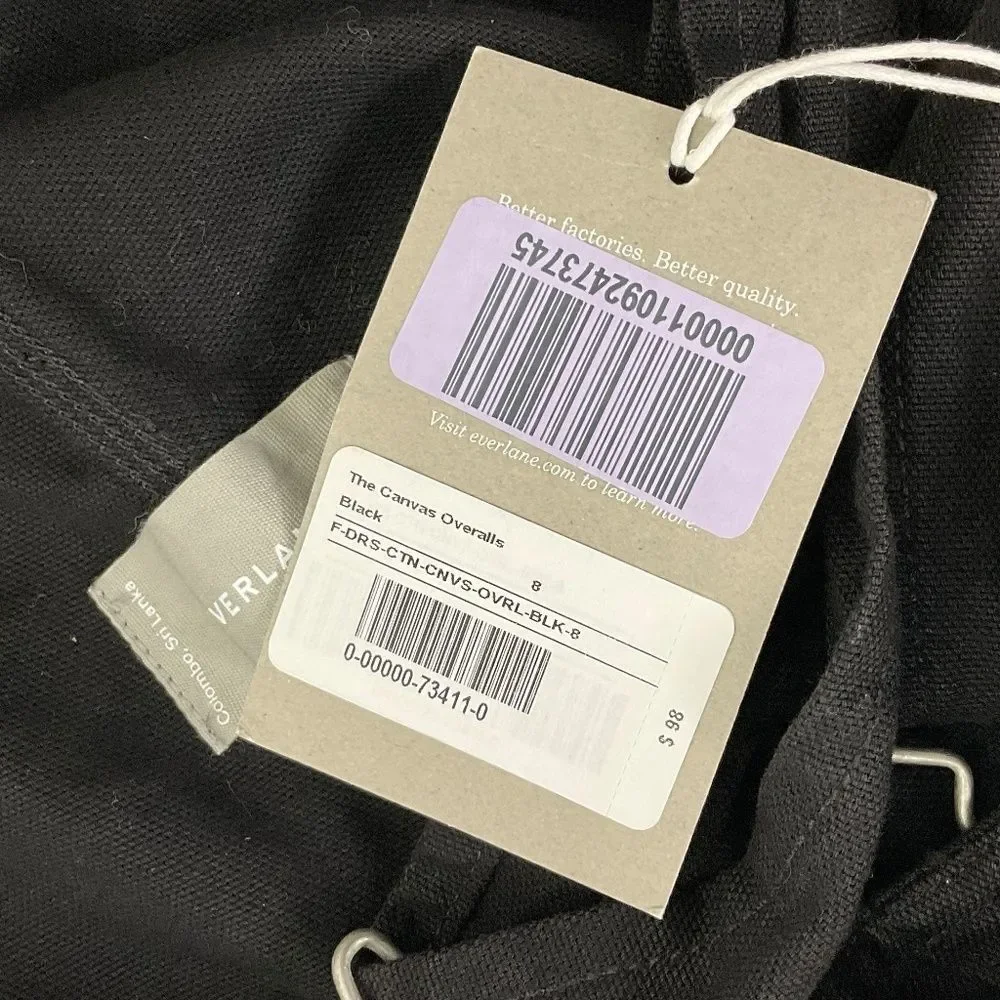 EVERLANE The Canvas Overalls NWT - Picture 8 of 11